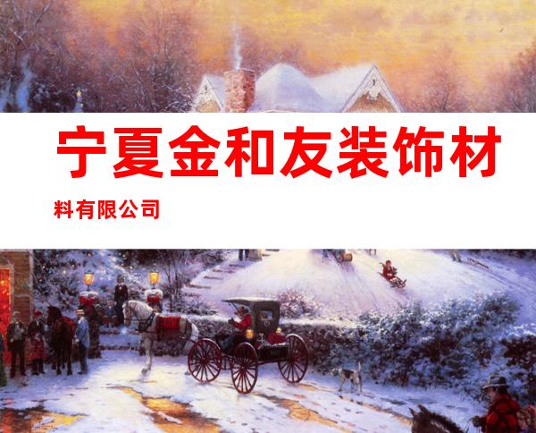 宁夏金和友装饰材料有限公司